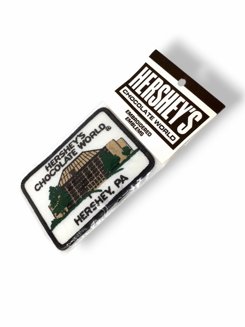Vintage Hershey’s Chocolate World Embroidered Voyager Souvenir Travel Patch